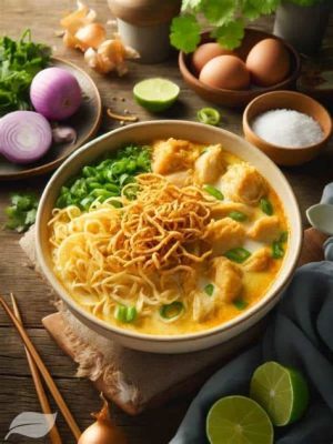  Khao Soi - En Krämig Kokoscurry som Exploderar med Smaker och Texturer